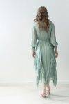 Abito midi con rouches Dixie (3)