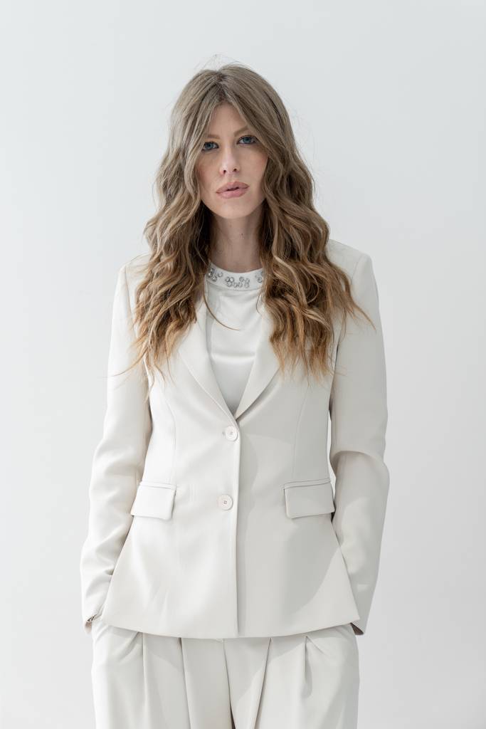 Blazer monopetto con spachetti Imperial Blazer monopetto con spachetti Imperial