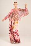 Blusa kimono in fantasia B.Yu