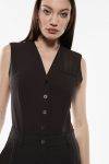Bodysuit gilet senza maniche Imperial EBANO