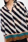 Camicia a righe maniche lunghe Dixie 0