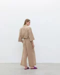 Pantalone in popeline con coulisse Jijil (5)