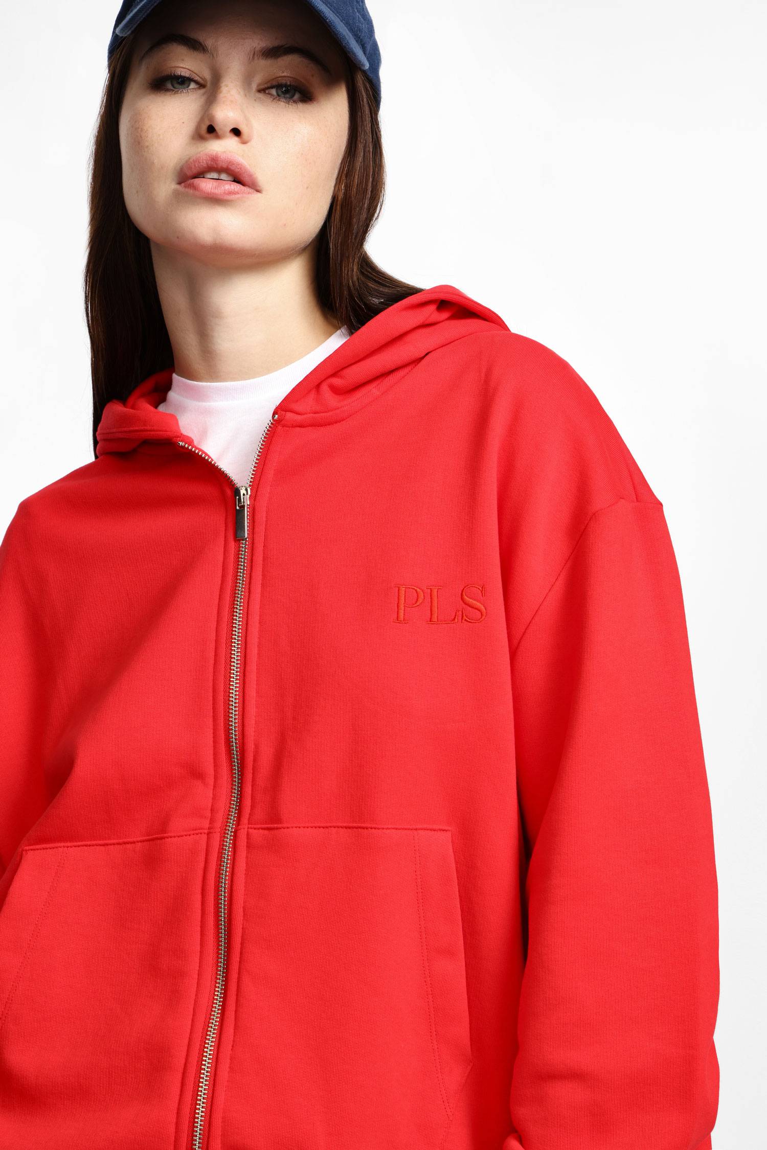 Felpa Personalizzata Organica Cappuccio E Zip Donna | T-Shirt