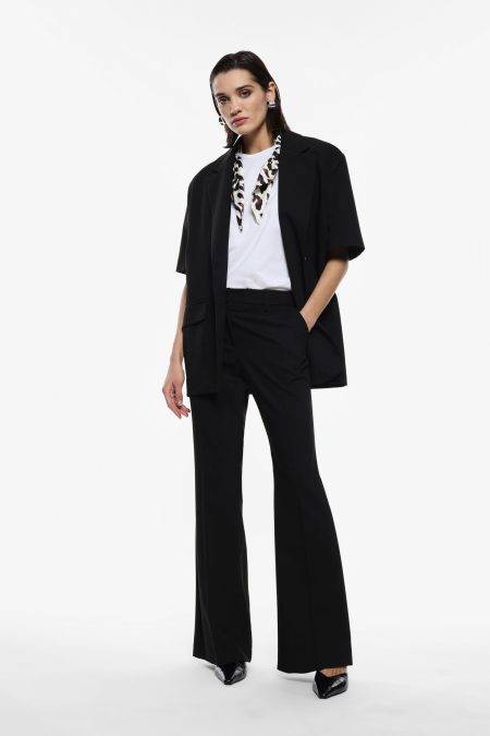 Pantaloni a zampa vita alta Imperial