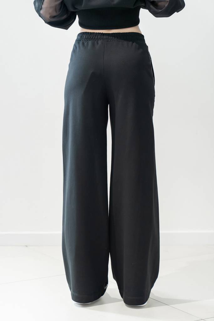 Pantaloni in felpa con inserto trasparente Jijil (1) Pantaloni in felpa con inserto trasparente Jijil (1)