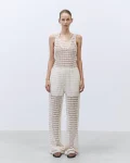 Pantaloni in macramè Alysi (2)