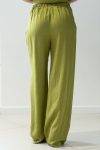 Pantaloni palazzo con vita elasticizzata Dixie (5)