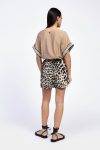 Shorts con stampa animalier Dixie