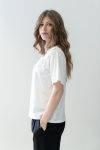 T Shirt over con fiori applicati Dixie (3)
