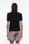 T shirt girocollo manica corta Imperial nera