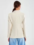 Blazer avvitato filo lurex Vicolo