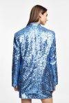 Blazer con paillettes e bottoni Please