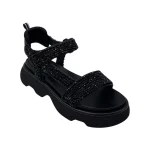 Sandali con pietrine Jeannot rosa