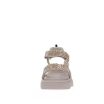 Sandali con pietrine Jeannot rosa