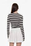 T shirt a righe maniche lunghe Imperial