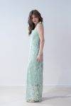 Abito sirena con pizzo e paillettes Milva (2)