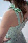 Abito sirena con pizzo e paillettes Milva (2)