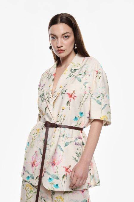Blazer stampato con chiusura a bottone Imperial 0