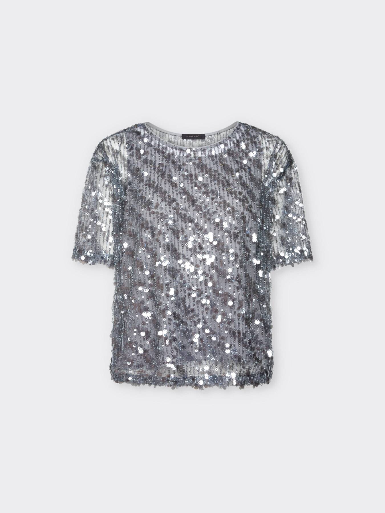 Blusa paillettata Elena Mirò 3 Blusa paillettata Elena Mirò 3