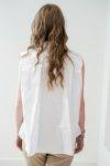Camicia smanicata in cotone Caractére (1)