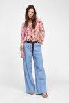Jeans ampi con cintura decorativa Dixie