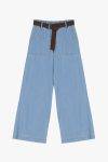 Jeans ampi con cintura decorativa Dixie
