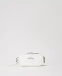 Mini bag a tracolla con logo Twinset Actitude rossa4