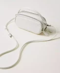 Mini bag a tracolla con logo Twinset Actitude rossa4