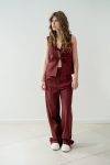 Pantalone gamba dritta con elastico Dixie (2)