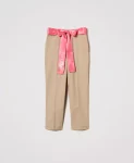 Pantaloni MYFO con cintura Twinset Actitude
