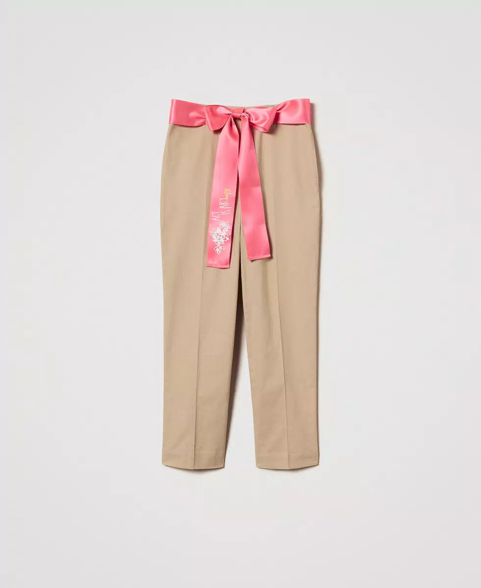 Pantaloni MYFO con cintura Twinset Actitude 0 Pantaloni MYFO con cintura Twinset Actitude 0