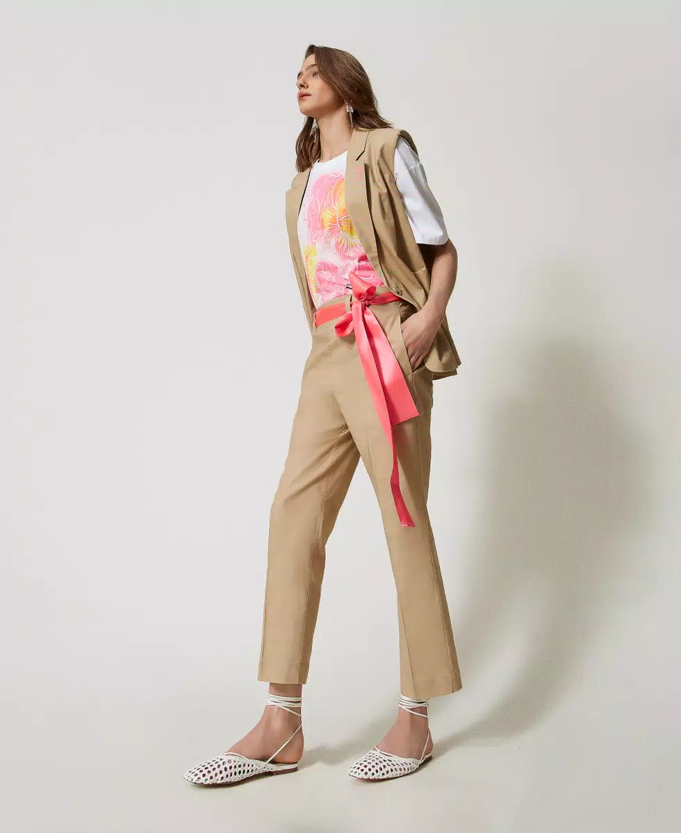 Pantaloni MYFO con cintura Twinset Actitude 1 Pantaloni MYFO con cintura Twinset Actitude 1