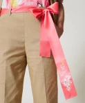 Pantaloni MYFO con cintura Twinset Actitude