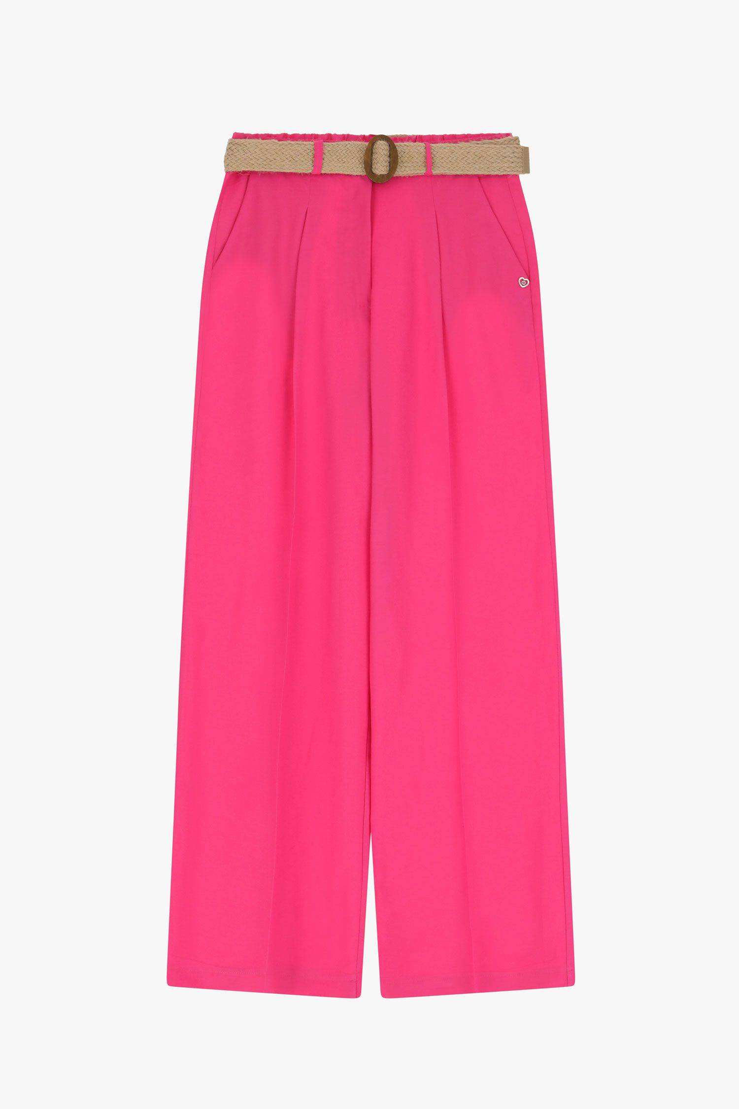 Pantaloni ampi con cintura intrecciata Please 2 Pantaloni ampi con cintura intrecciata Please 2