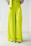 Pantaloni ampi fluidi in raso Caractére (1)