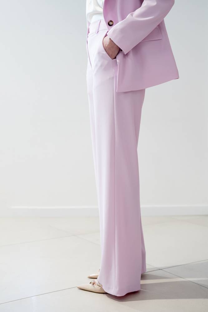 Pantaloni gamba dritta con elastico Vicolo (5) Pantaloni gamba dritta con elastico Vicolo (5)