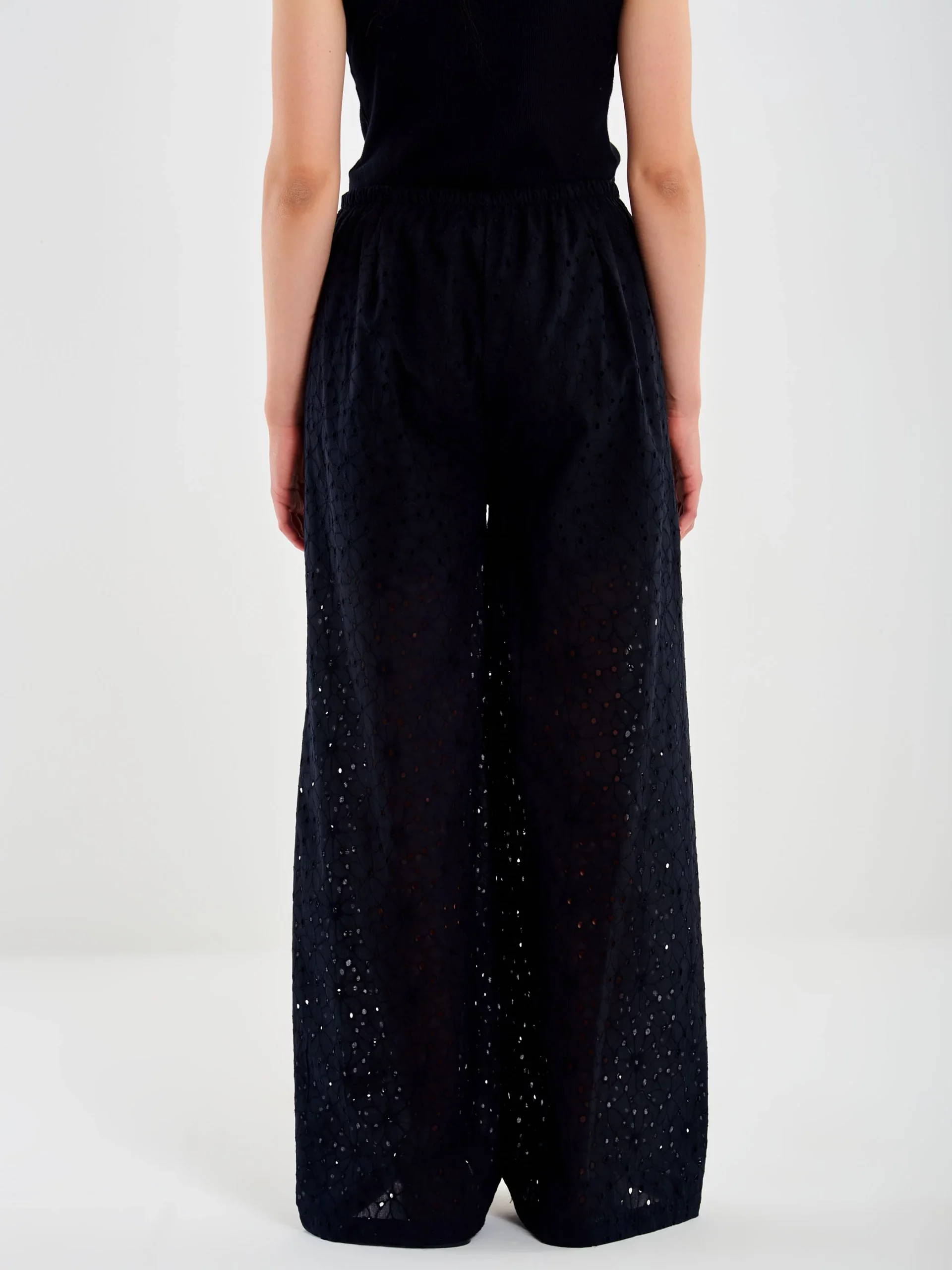 PANTALONE PIZZO SANGALLO A GAMBA DRITTA main image 1