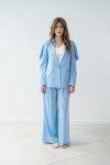 Pantaloni palazzo con pinces Vicolo (2)