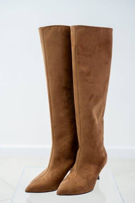 Stivali alti in suede Divine Follie (1)