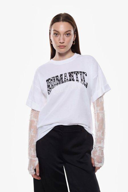 T shirt stampata con maniche corte Imperial
