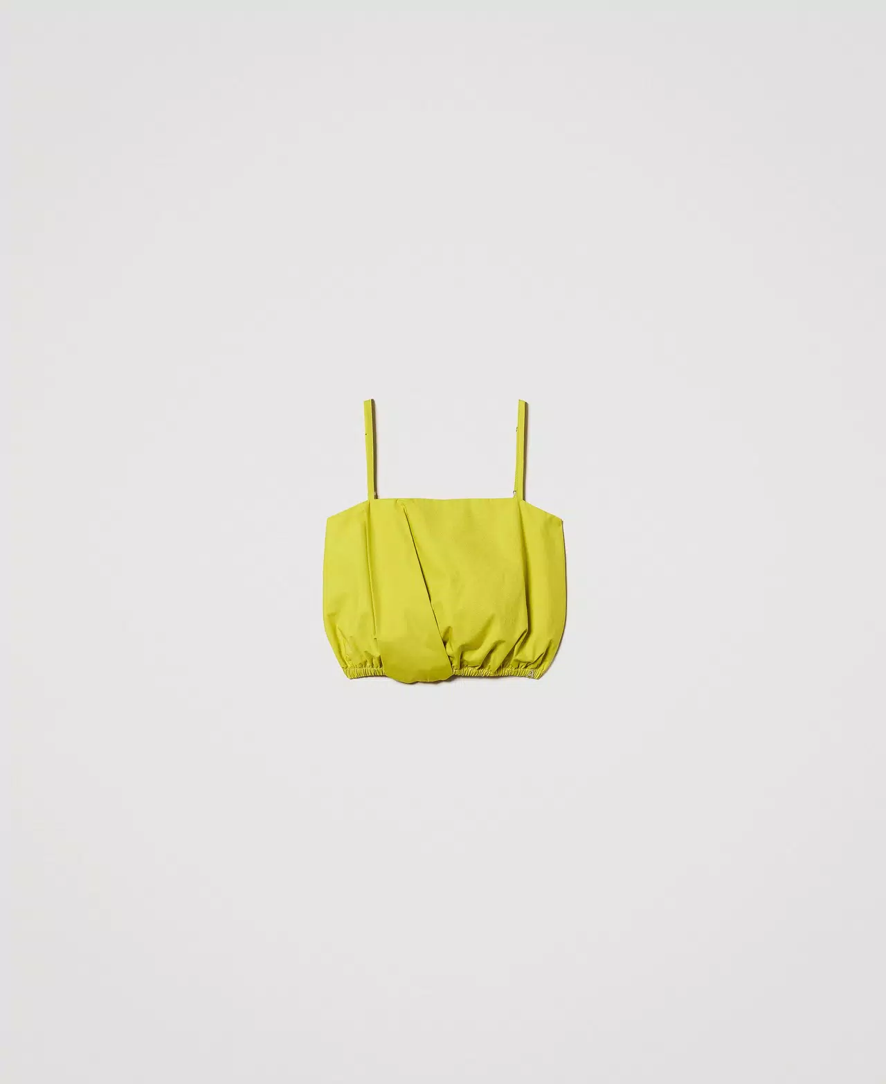 Top in popeline con coulisse Twinset Actitude 0 Top in popeline con coulisse Twinset Actitude 0
