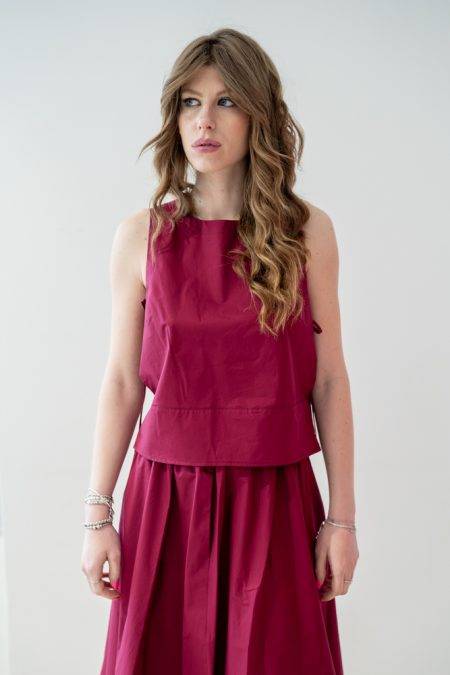 Top smanicato con lacci Dixie (2)