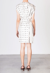 Abito lines & dots silk a port Alysi
