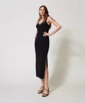 Abito lungo con paillettes Twinset Actitude 1