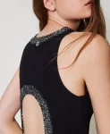 Abito lungo con paillettes Twinset Actitude 1