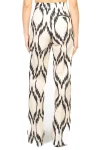 Pantalone palazzo in fantasia Vicolo