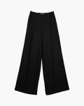 Pantaloni in popeline con pinces Jijil