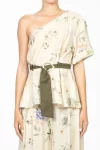 Top monospalla con cinta Imperial
