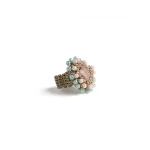 Anello macrame con microcristalli Mya Accessories 1