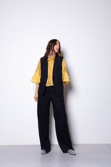 Blusa con rouges Angela Davis